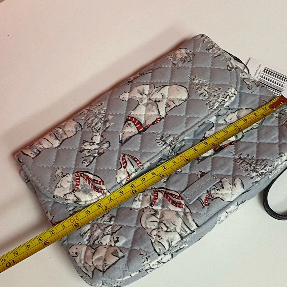 Vera Bradley Bears print cosmetic-brushes bag - Picture 7 of 10